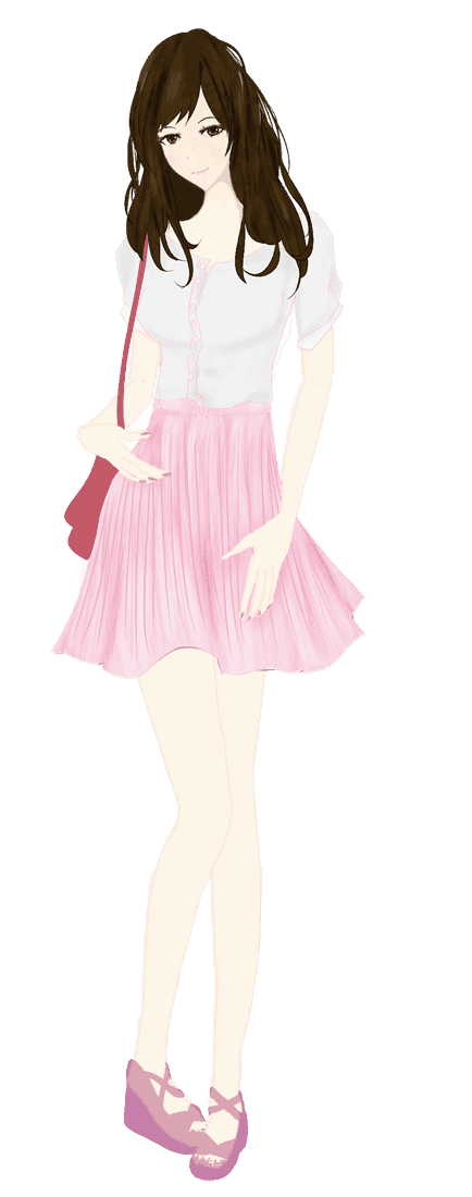 可愛い 服 の イラスト詳細 5位
