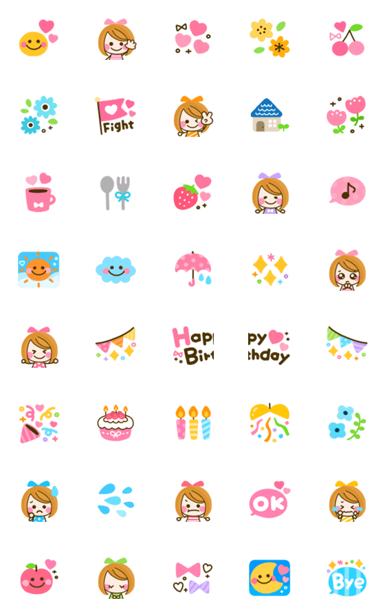 可愛い 絵文字 イラスト詳細 9位