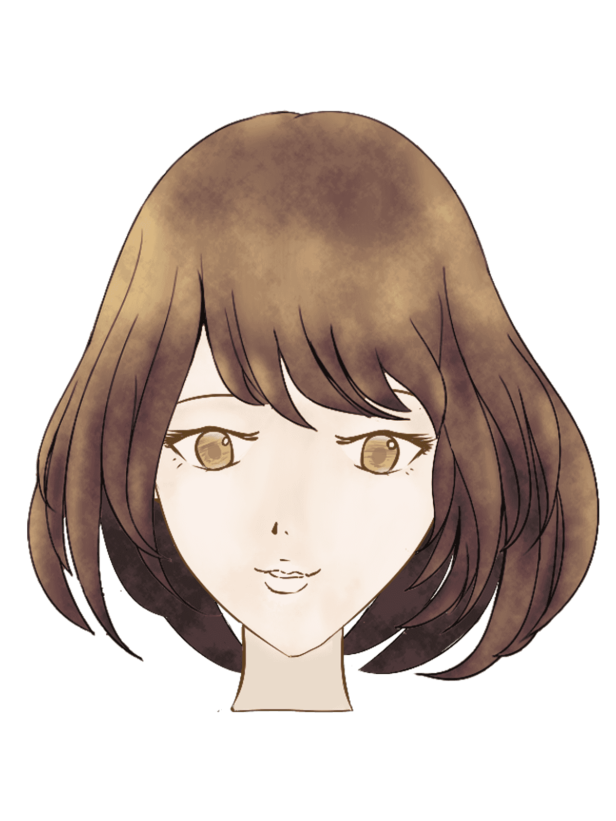 可愛い 髪型 イラスト詳細 10位