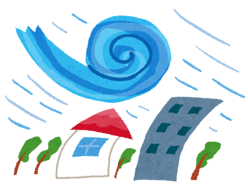 台風 の イラスト - KibrisPDR