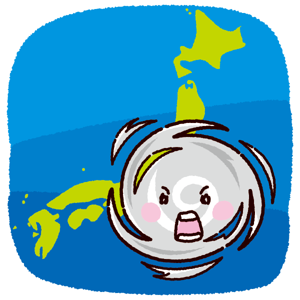 台風 イラスト詳細 4位