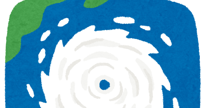 台風 イラスト リアル - KibrisPDR