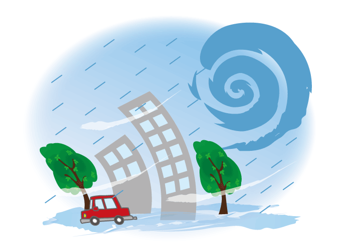 台風 イラスト リアル詳細 4位