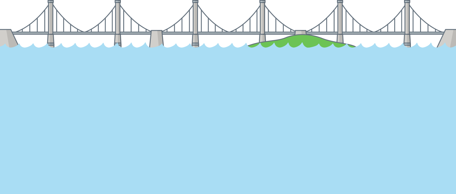 吊り橋 イラスト詳細 8位