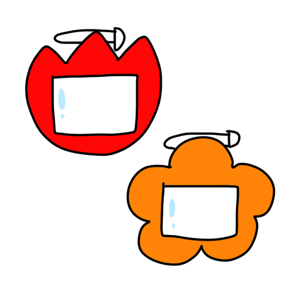 名札 イラスト かわいい詳細 6位