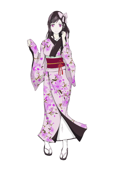 和風 女の子 イラスト - KibrisPDR