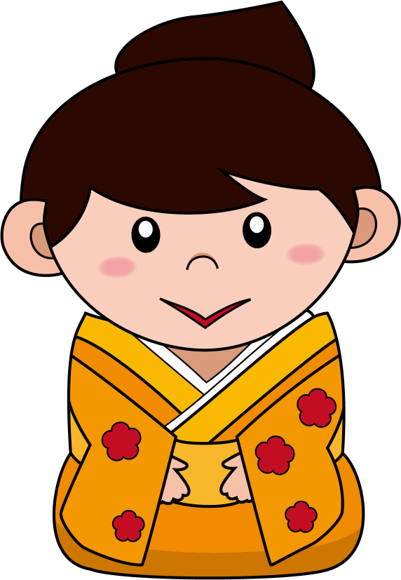 和風 女の子 イラスト詳細 12位