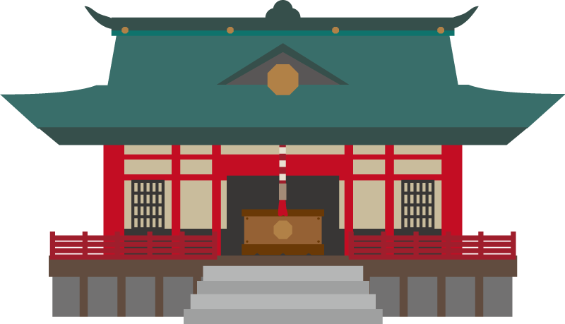 和風 建物 イラスト詳細 3位