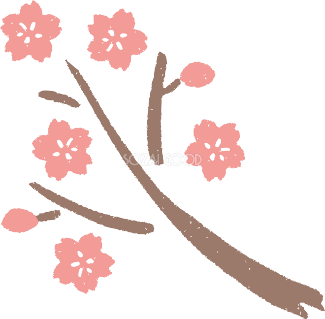 和風 桜 イラスト詳細 13位