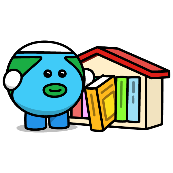 図書館 イラスト フリー詳細 8位