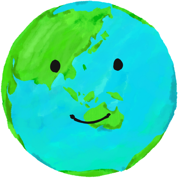 地球 イラスト かわいい詳細 4位