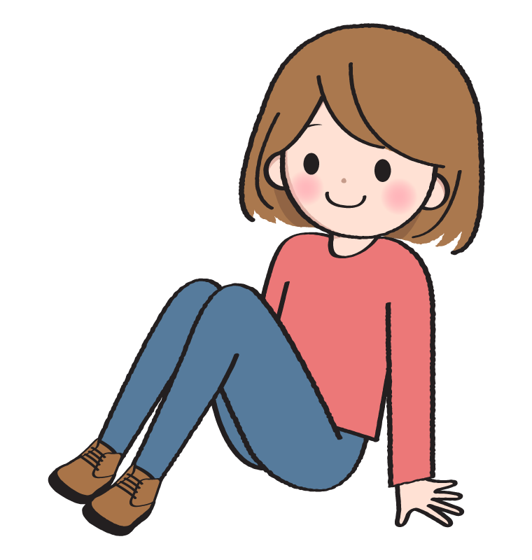 地面 に 座る イラスト - KibrisPDR