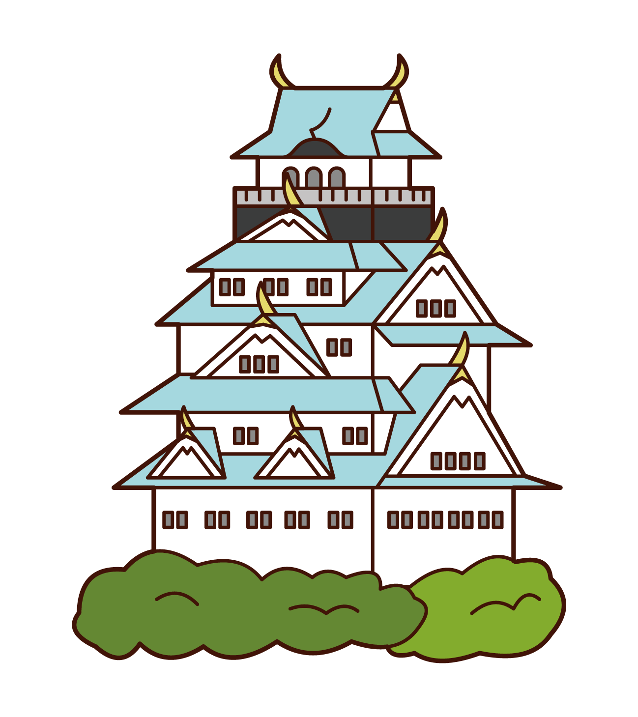 城 イラスト ファンタジー詳細 11位