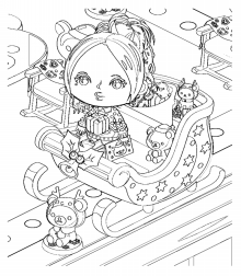 塗り絵 無料 キャラクター詳細 10位