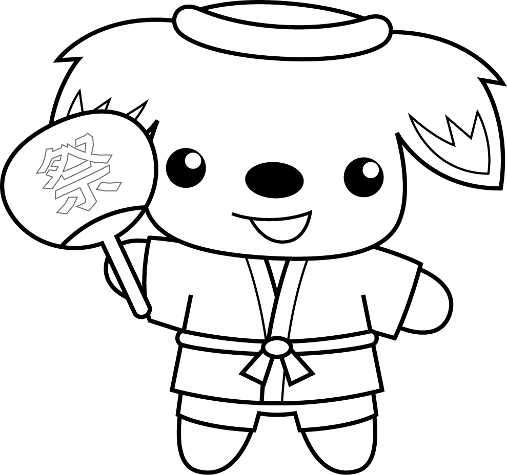塗り絵 無料 キャラクター詳細 8位