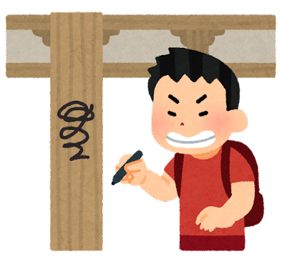 壁 落書き イラスト詳細 6位