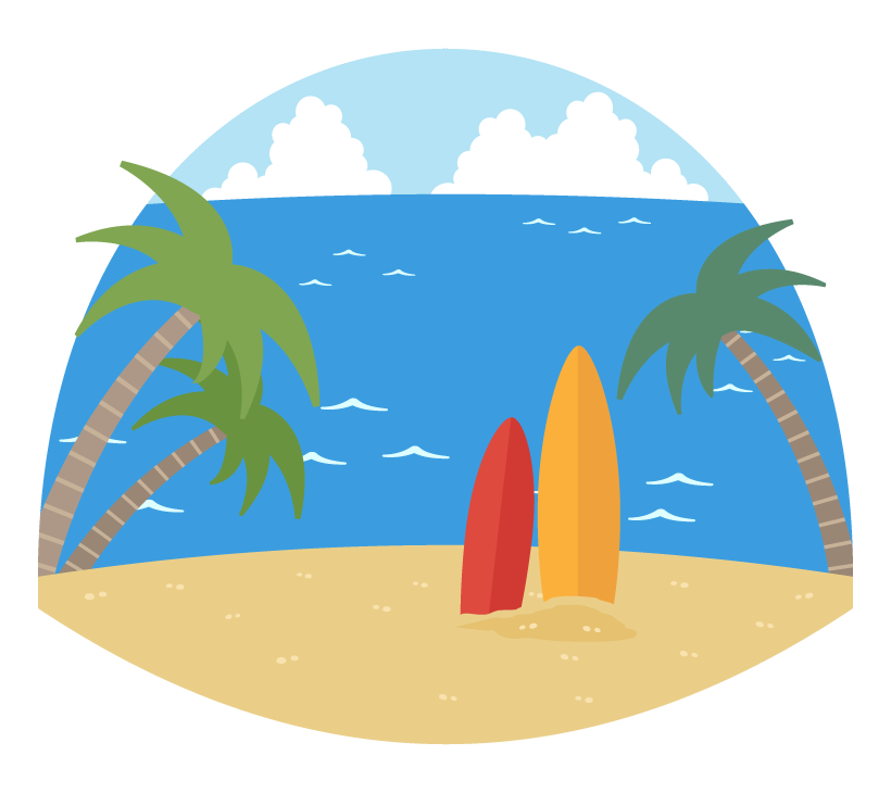 夏 イラスト 海詳細 4位
