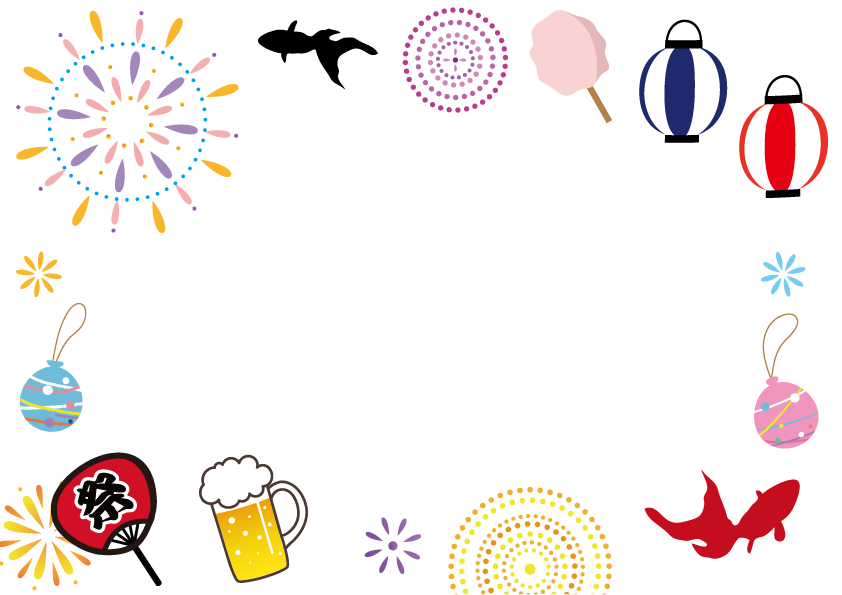 夏 祭り イラスト 背景詳細 7位