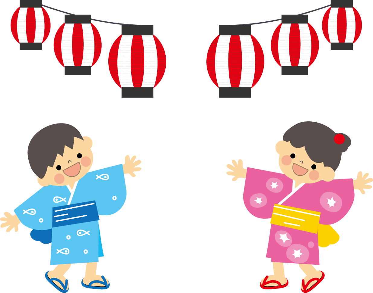 夏 祭り 可愛い イラスト詳細 9位