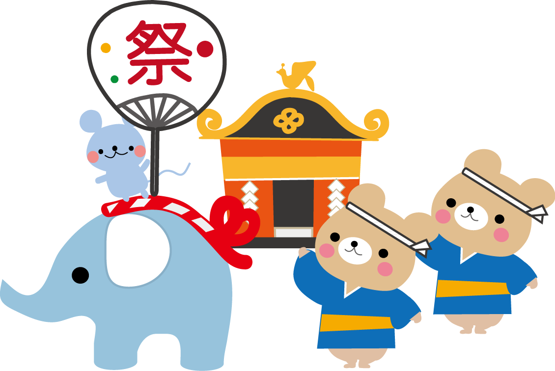 夏 祭り 可愛い イラスト詳細 4位