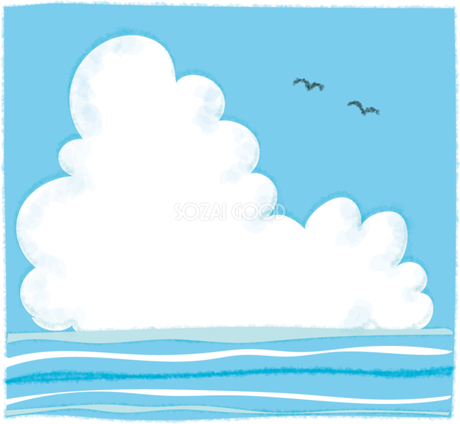 夏 空 イラスト詳細 2位
