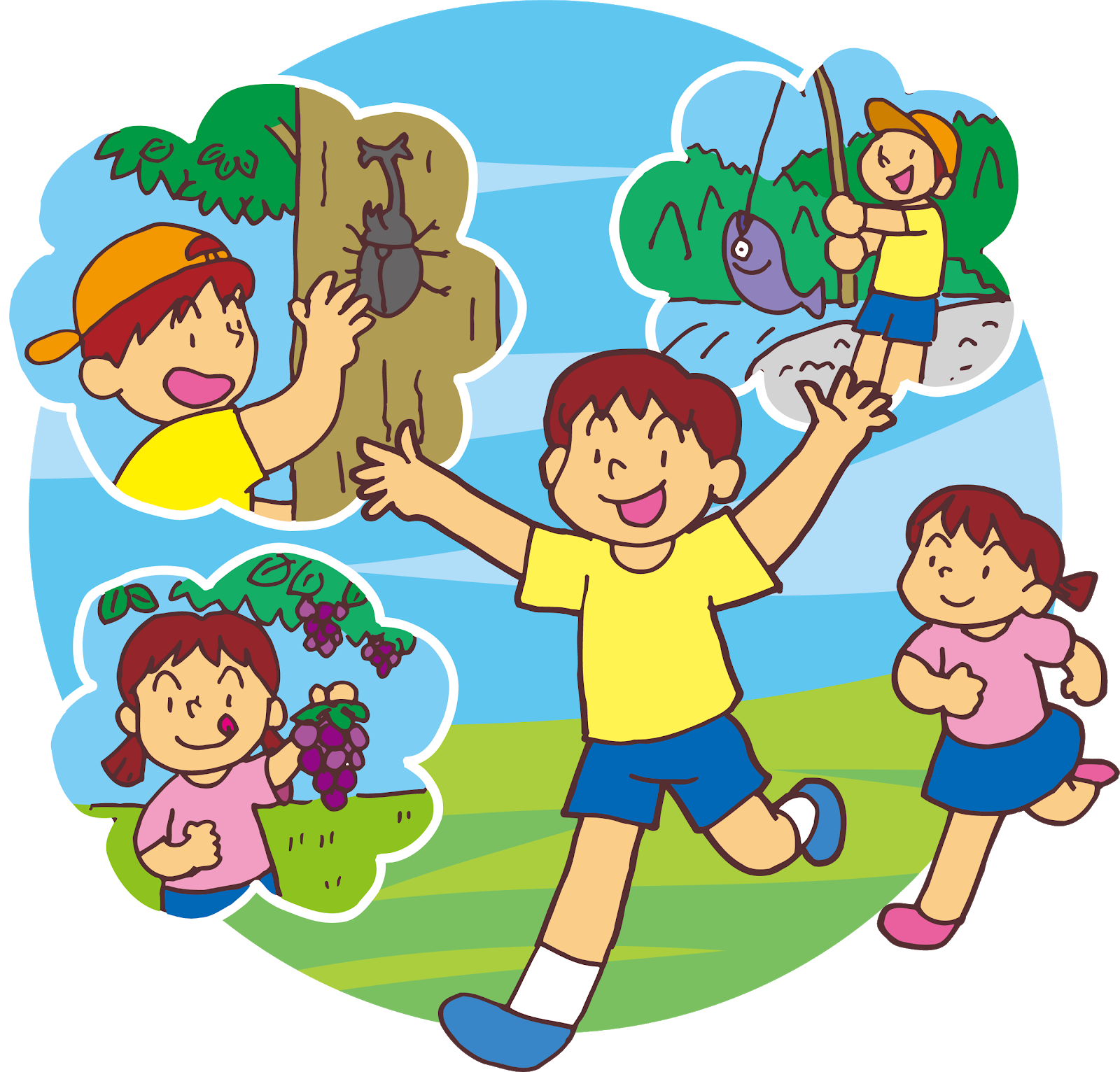 夏休み イラスト 無料詳細 2位