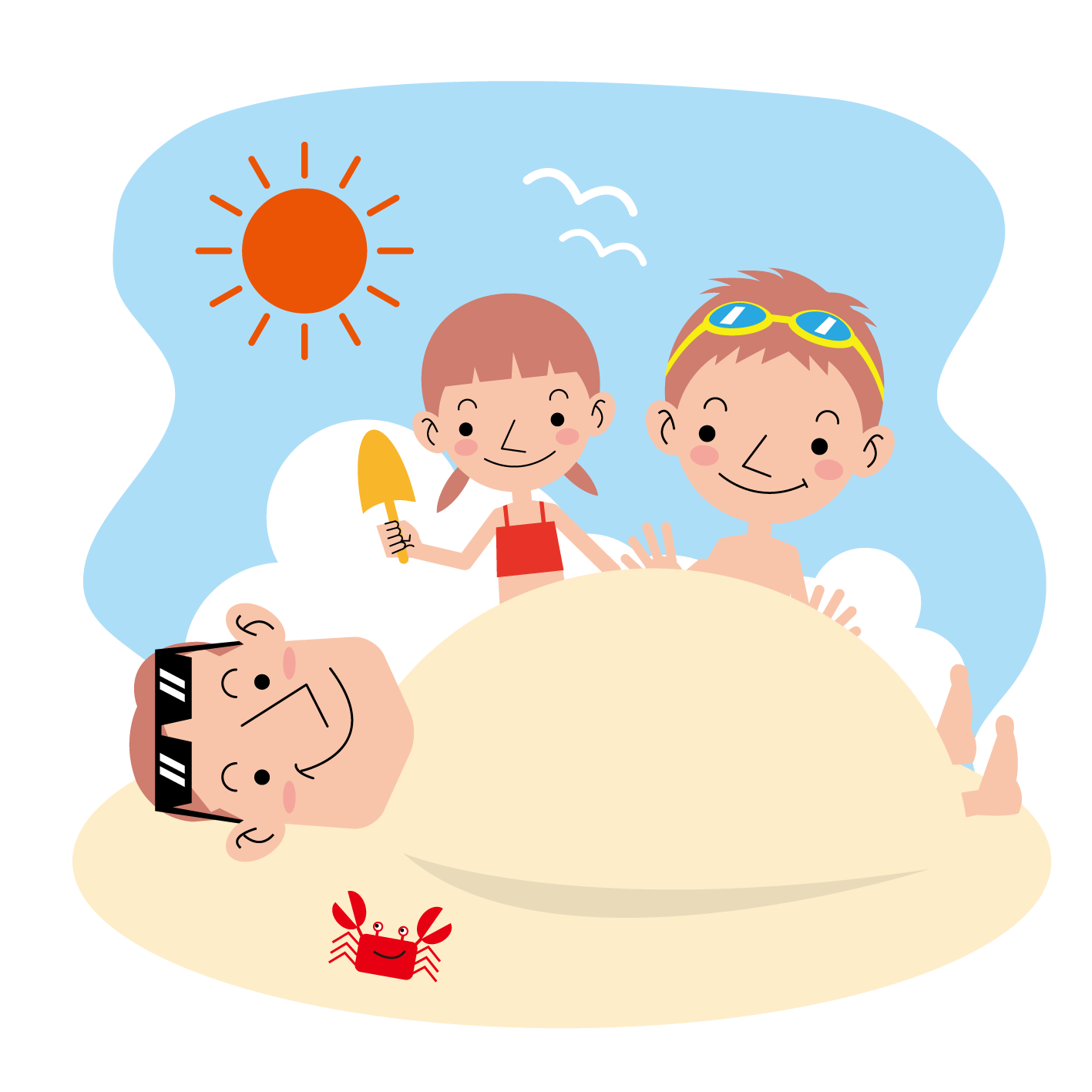 夏休み イラスト 無料詳細 9位