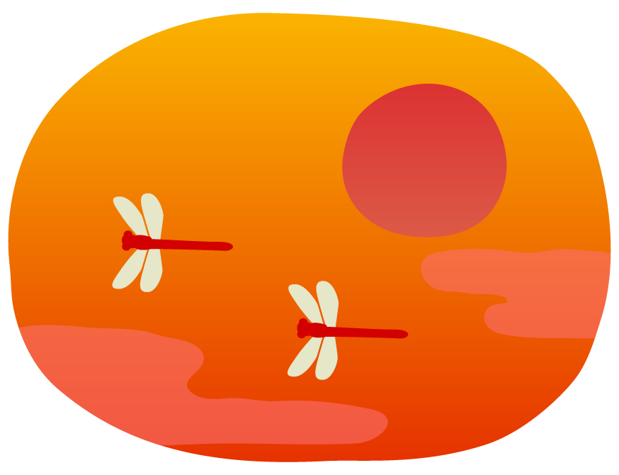 夕日 イラスト 綺麗詳細 12位