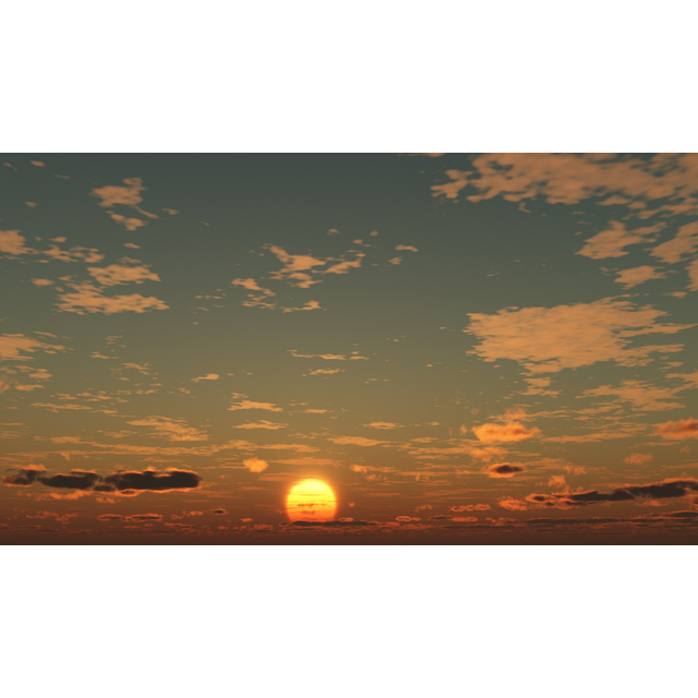 夕焼け 雲 イラスト詳細 8位