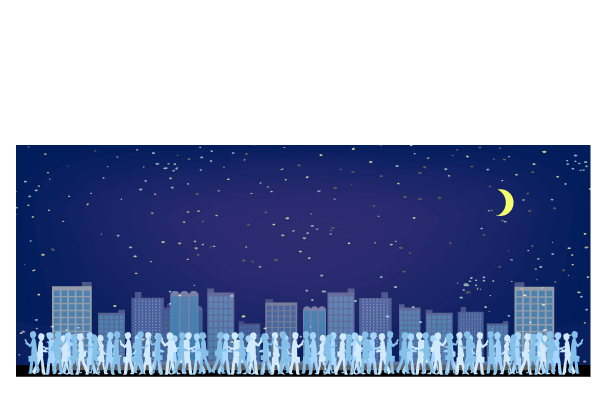 夜 の 街 背景詳細 3位