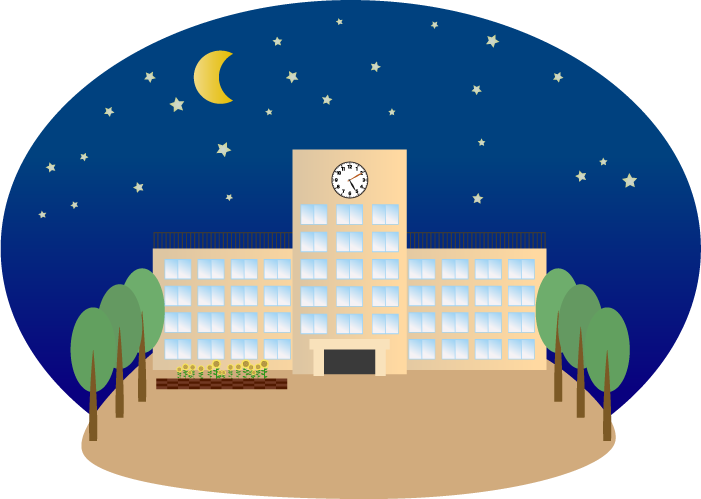 夜 イラスト フリー詳細 9位