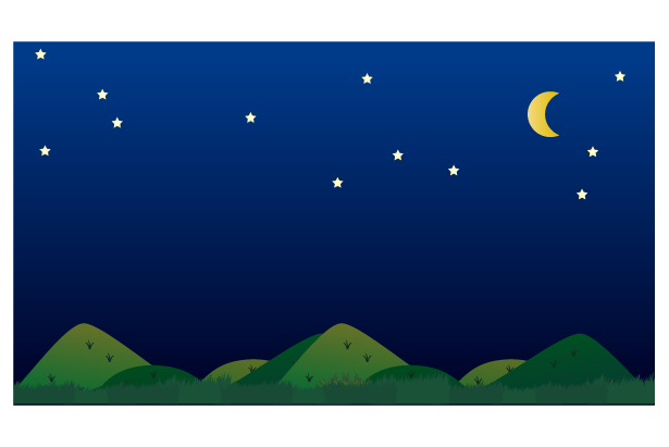 夜 背景 イラスト詳細 2位