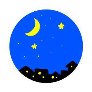 夜空 の イラスト詳細 7位