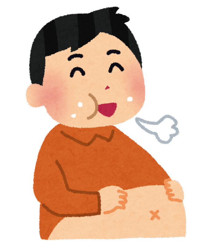 大 食い お腹 イラスト詳細 4位