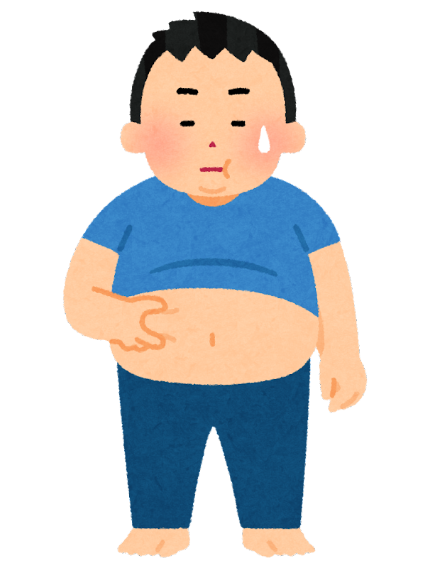 大 食い お腹 イラスト詳細 5位
