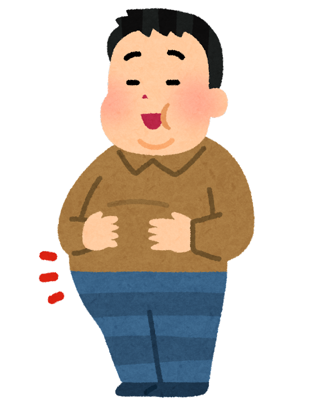 大 食い お腹 イラスト詳細 7位