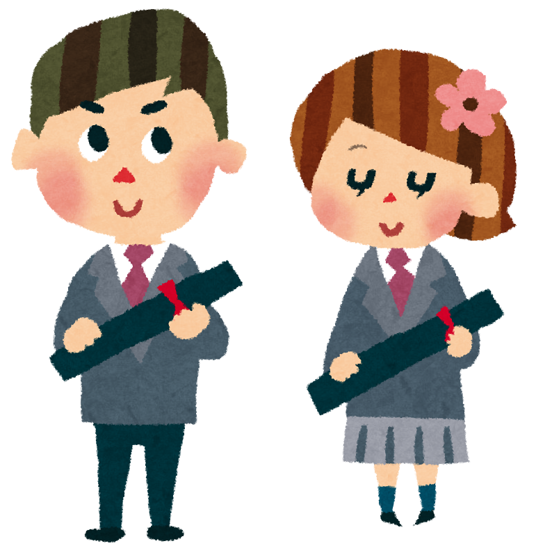 大学 卒業 イラスト詳細 5位