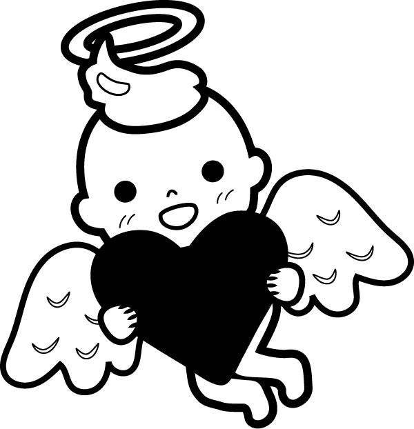 天使 イラスト 可愛い 簡単詳細 6位