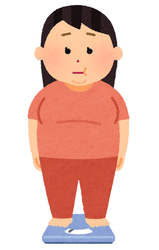 太る イラスト詳細 11位