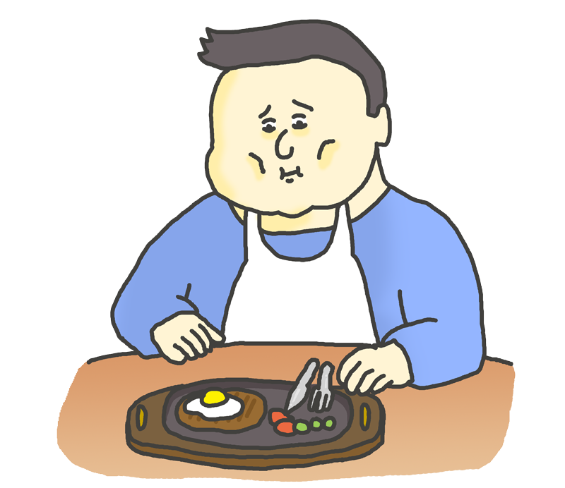 太る イラスト詳細 4位