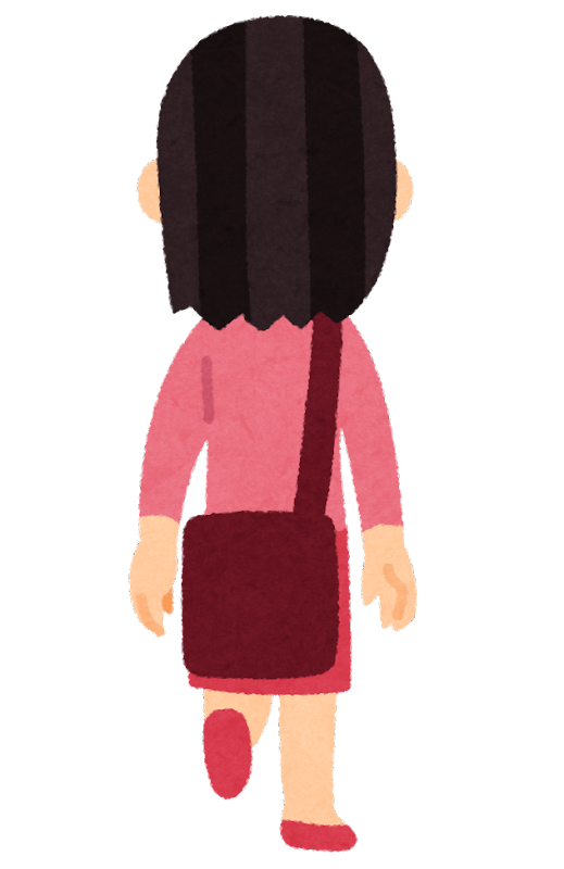 女 の 人 後ろ姿 イラスト - KibrisPDR