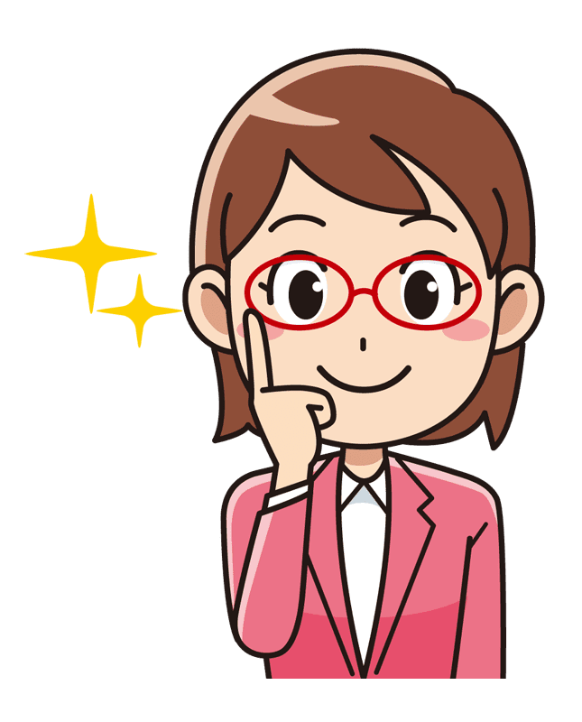女 メガネ イラスト詳細 4位