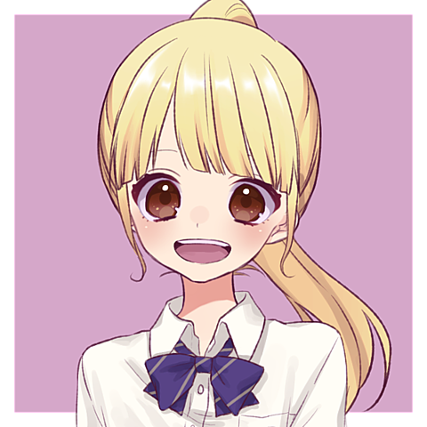 女の子 イラスト ポニーテール詳細 2位