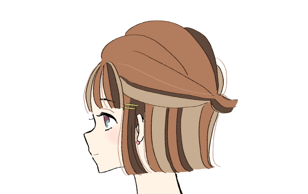 女の子 イラスト ポニーテール詳細 10位