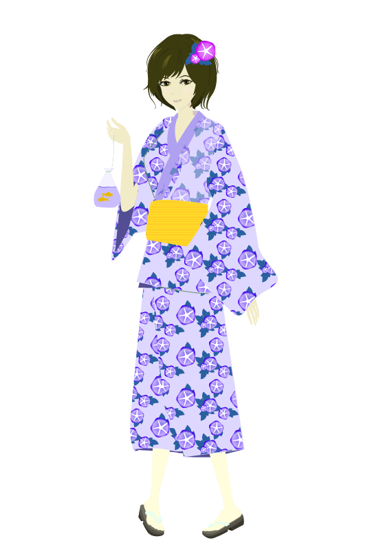 女の子 イラスト 夏詳細 8位