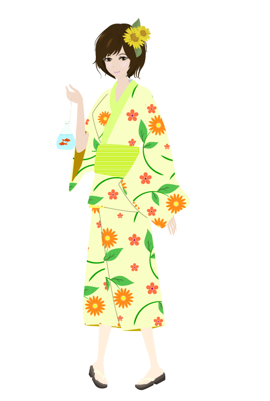 女の子 イラスト 夏詳細 5位