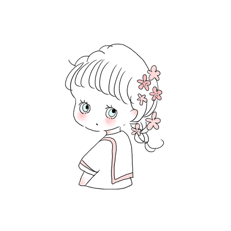 女の子 イラスト 手書き詳細 5位