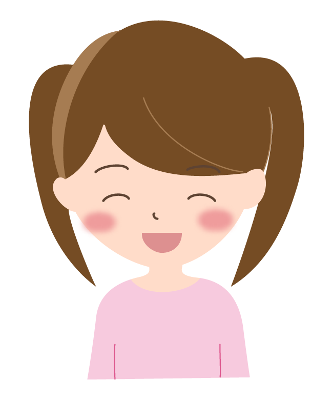 女の子 イラスト 笑顔詳細 6位