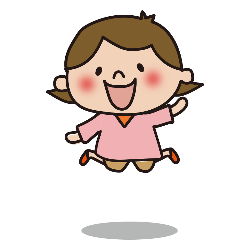 女の子 ジャンプ イラスト - KibrisPDR