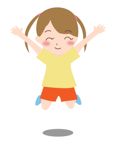 女の子 ジャンプ イラスト詳細 4位